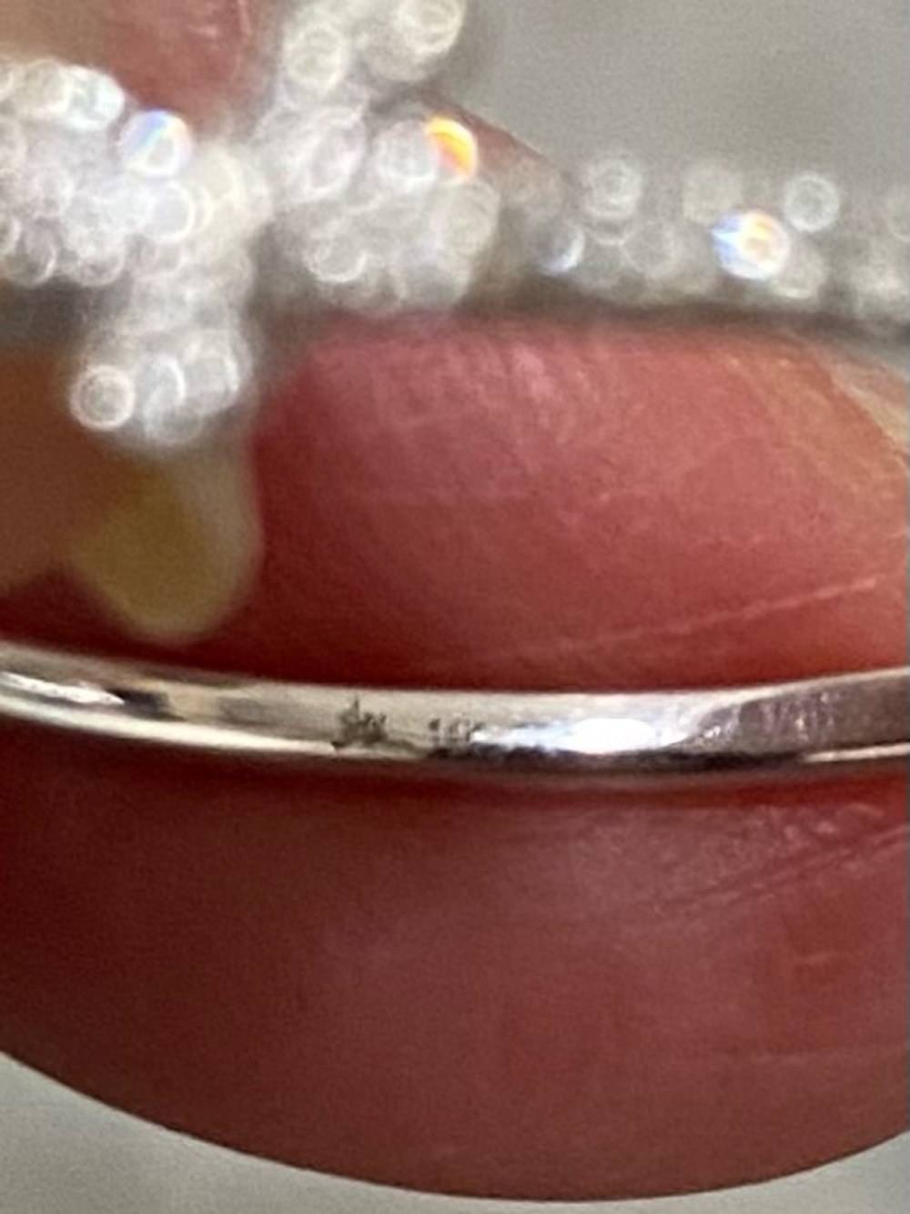 Shy Creation 14K White Gold Diamond Butterfly Ring Stamped - Picture 7 of 11